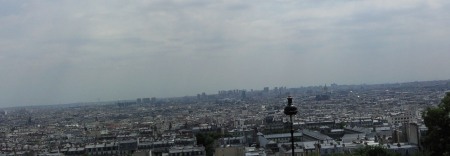 view from sacre coeur